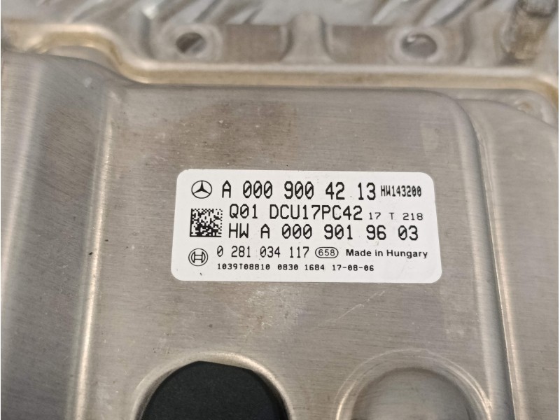 Recambio de modulo electronico para mercedes-benz vito mixto (447) referencia OEM IAM 0281034117 DCU17PC42 A0009004213
