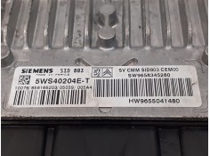 Recambio de centralita motor uce para peugeot 407 2.0 16v hdi cat (rhr / dw10bted4) referencia OEM IAM 5WS40204ET 9655041480 965 2