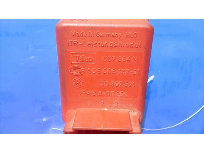 Recambio de resistencia calefaccion para volkswagen golf iv berlina (1j1) referencia OEM IAM 657364M 1J0907521 5DS00646701