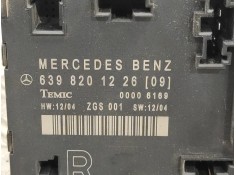 Recambio de modulo electronico para mercedes-benz vito caja cerrada 6.03  2.1 cdi cat referencia OEM IAM 6398201226  00006169 2