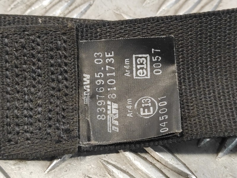 Recambio de cinturon seguridad trasero izquierdo para bmw z3 roadster (e36) 1.9 16v cat referencia OEM IAM   