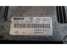 Recambio de centralita motor uce para renault megane ii berlina 3p 1.9 dci diesel referencia OEM IAM 0281011549 8200370779 82003 2