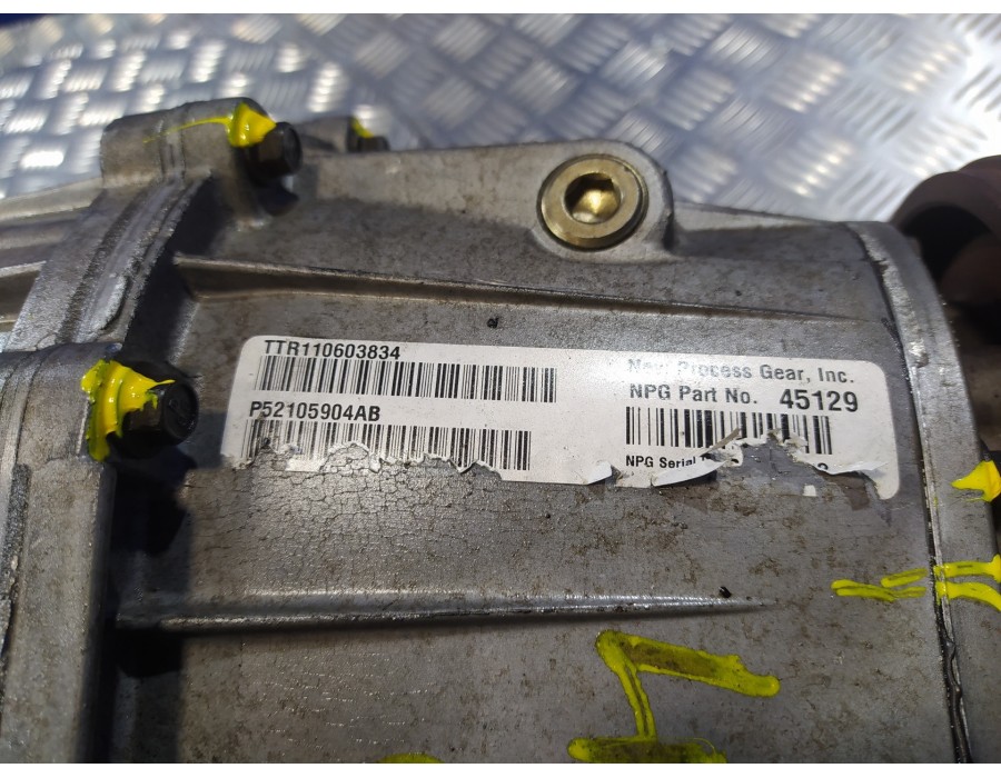 Recambio de caja cambios para chrysler jeep commander 3.0 v6 crd limited referencia OEM IAM P52108574AA  R1632710901