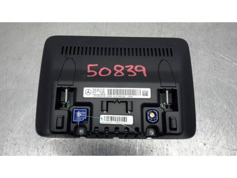 Recambio de pantalla multifuncion para mercedes-benz clase a (w176) 1.6 cat referencia OEM IAM A1669001420  
