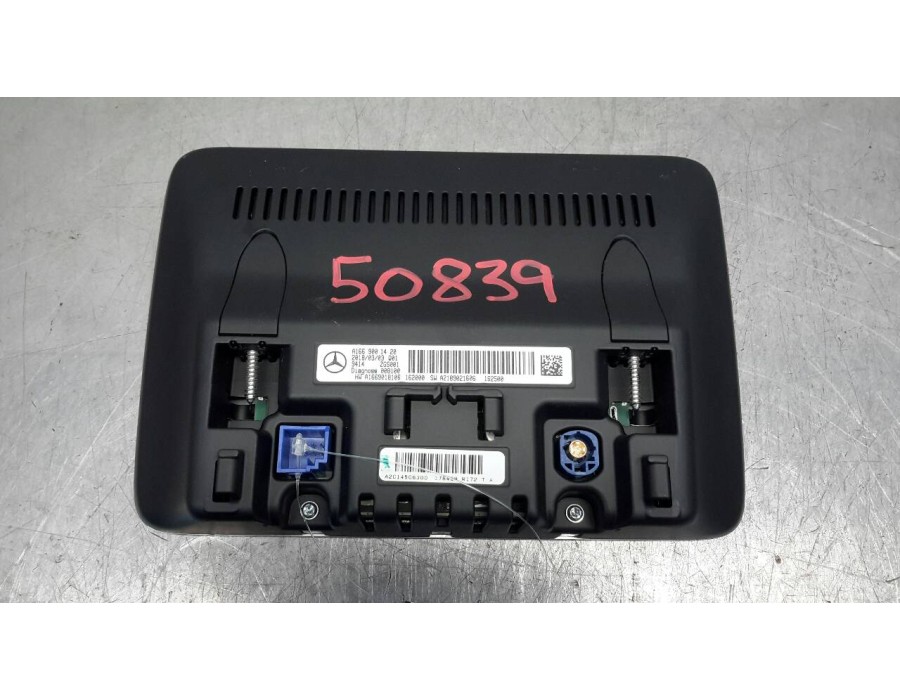 Recambio de pantalla multifuncion para mercedes-benz clase a (w176) 1.6 cat referencia OEM IAM A1669001420  