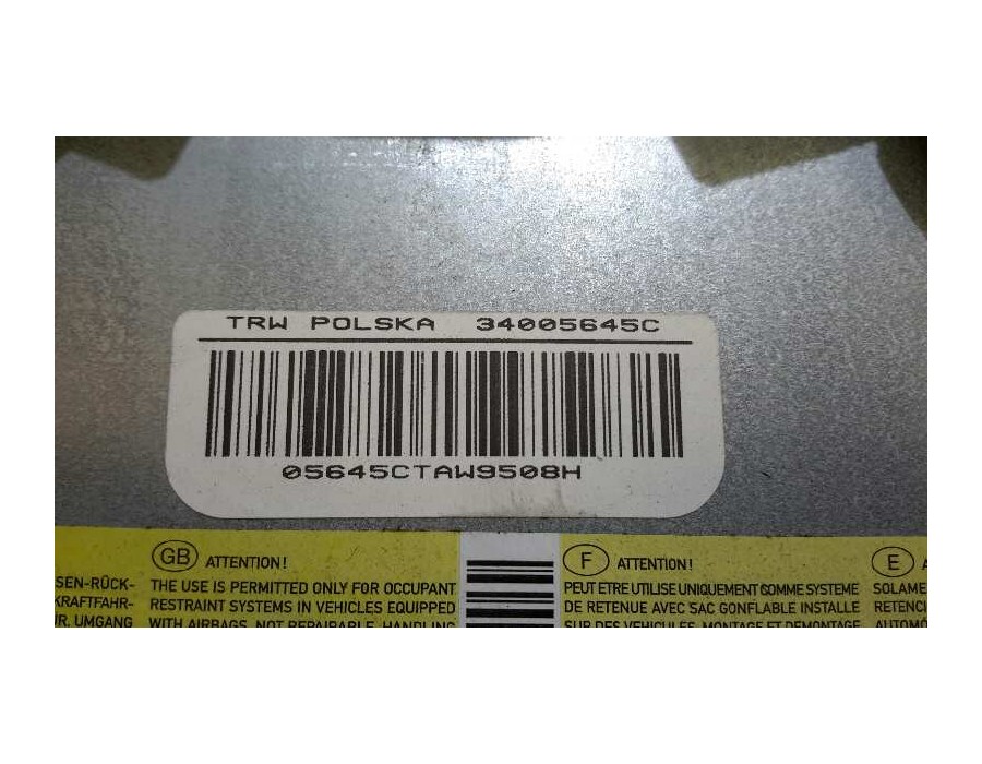 Recambio de airbag delantero derecho para ford focus berlina (cap) 1.6 tdci cat referencia OEM IAM 6M51A042B84AB  