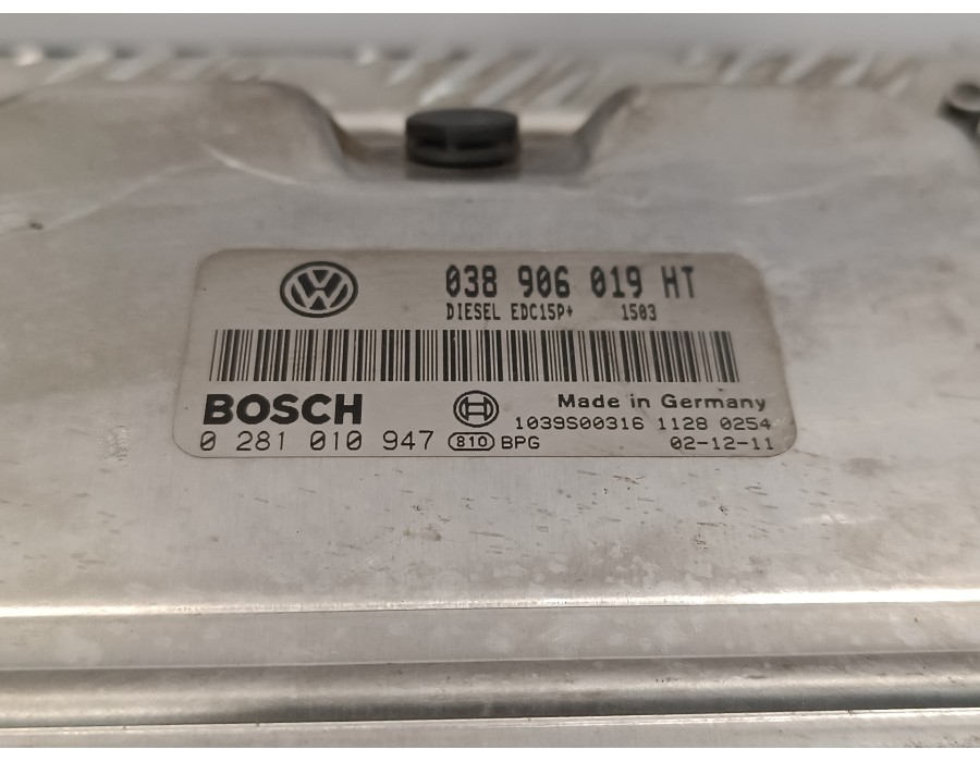 Recambio de centralita motor uce para seat ibiza (6l1) 1.9 tdi referencia OEM IAM 0281010947 EDC15P+ 038906019HT