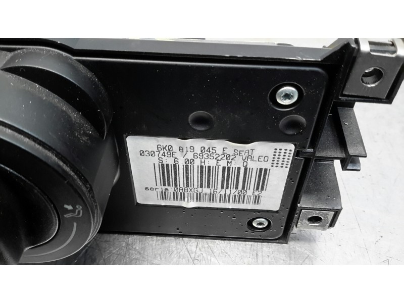 Recambio de mando calefaccion / aire acondicionado para seat ibiza (6k1) 1.4 referencia OEM IAM 6K0819045E  