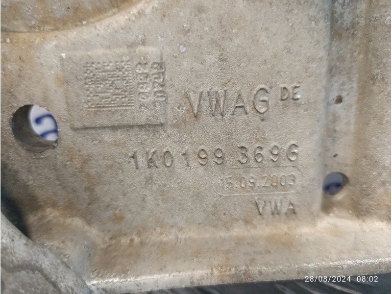 Recambio de puente delantero para seat leon (1p1) 1.6 referencia OEM IAM 1K01993696 1K0199295F 1K0199269F