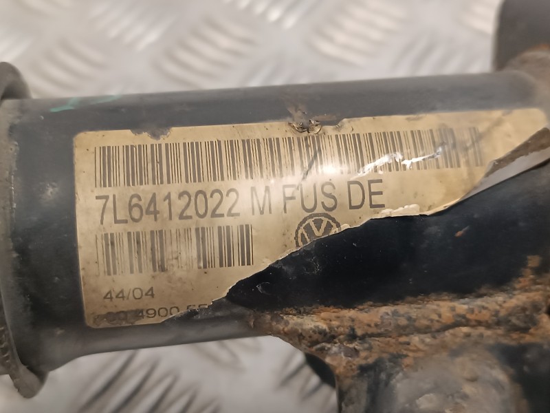 Recambio de amortiguador delantero derecho para volkswagen touareg (7la) 2.5 tdi referencia OEM IAM 7L6412022M  