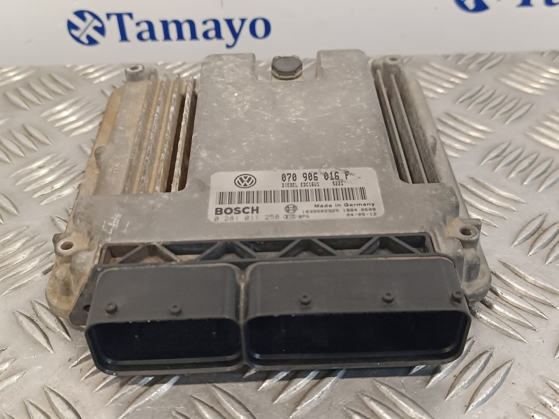 Recambio de centralita motor uce para volkswagen touareg (7la) 2.5 tdi referencia OEM IAM 0281011258 EDC16U1 070906016F