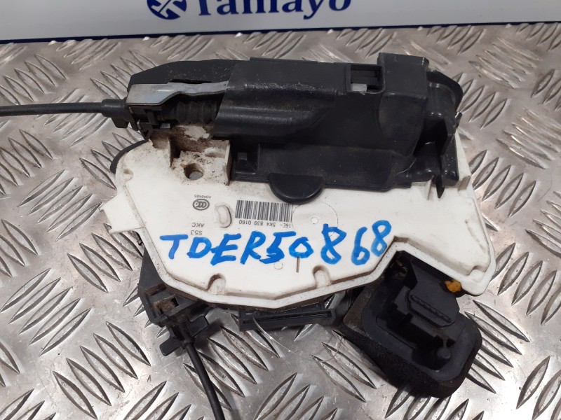 Recambio de cerradura puerta trasera derecha para seat leon (5f1) 1.6 tdi referencia OEM IAM 5K48390160  