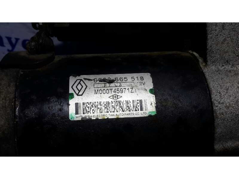 Recambio de motor arranque para renault scenic ii exception 2009 referencia OEM IAM 8200665518  M000T45971ZT