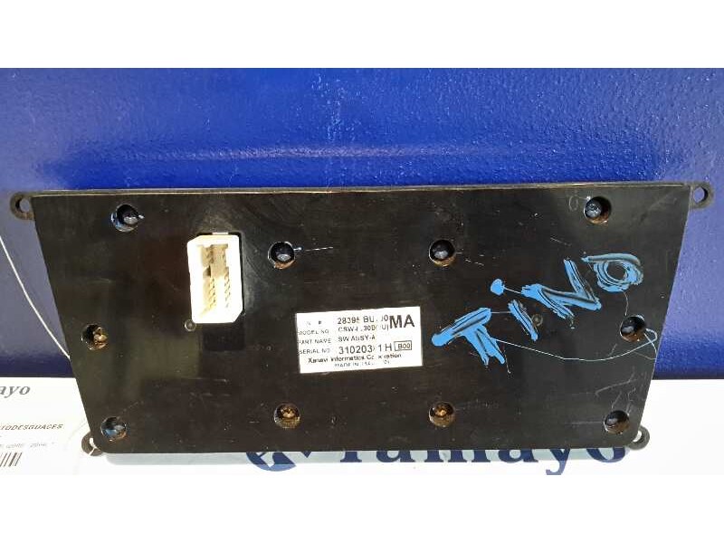 Recambio de mando climatizador para nissan almera tino (v10m) referencia OEM IAM 28395BU700  