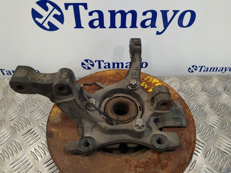 Recambio de mangueta delantera derecha para opel astra h ber. 1.6 16v referencia OEM IAM 1617430 Z16XEP 