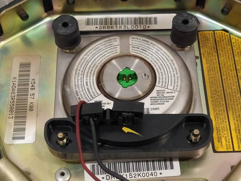 Recambio de airbag delantero izquierdo para kia carnival ii 2.9 crdi cat referencia OEM IAM K54B57K00  