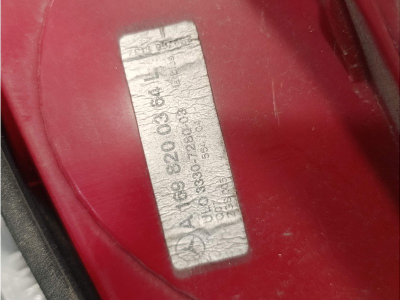 Recambio de piloto trasero izquierdo para mercedes-benz clase a (w169) 1.5 cat referencia OEM IAM A1698200364L  