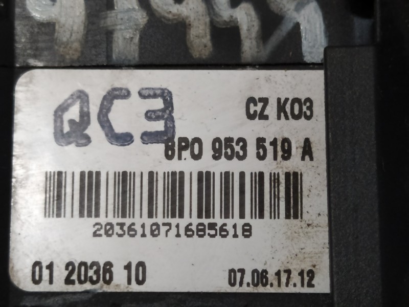 Recambio de mando multifuncion para audi a3 (8p) 2.0 tdi referencia OEM IAM 8P0907137BK 8P0953513A 8P0953519A