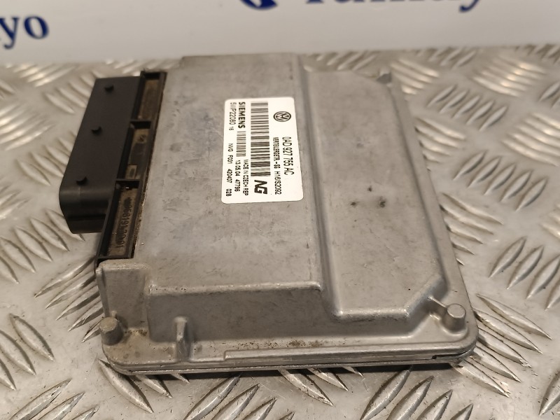 Recambio de centralita cambio automatico para volkswagen touareg (7la) 2.5 tdi referencia OEM IAM 0AD927755AC  5WP22080