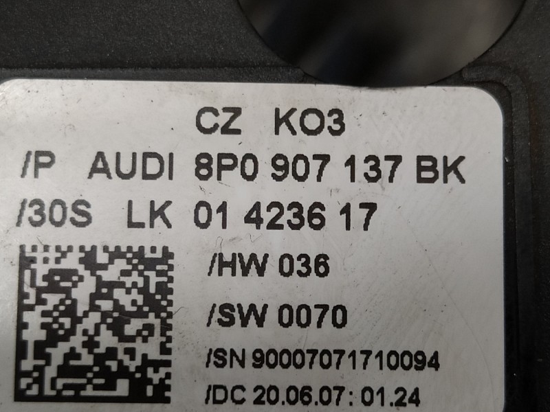 Recambio de mando multifuncion para audi a3 (8p) 2.0 tdi referencia OEM IAM 8P0907137BK 8P0953513A 8P0953519A