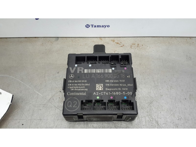 Recambio de modulo electronico para mercedes-benz clase a (w176) 1.6 cat referencia OEM IAM A2C7411680500 A1669013901 A166900051