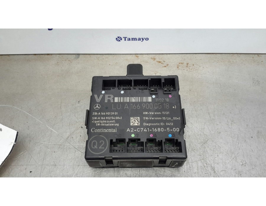 Recambio de modulo electronico para mercedes-benz clase a (w176) 1.6 cat referencia OEM IAM A2C7411680500 A1669013901 A166900051