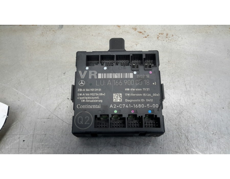 Recambio de modulo electronico para mercedes-benz clase a (w176) 1.6 cat referencia OEM IAM A2C7411680500 A1669013901 A166900051
