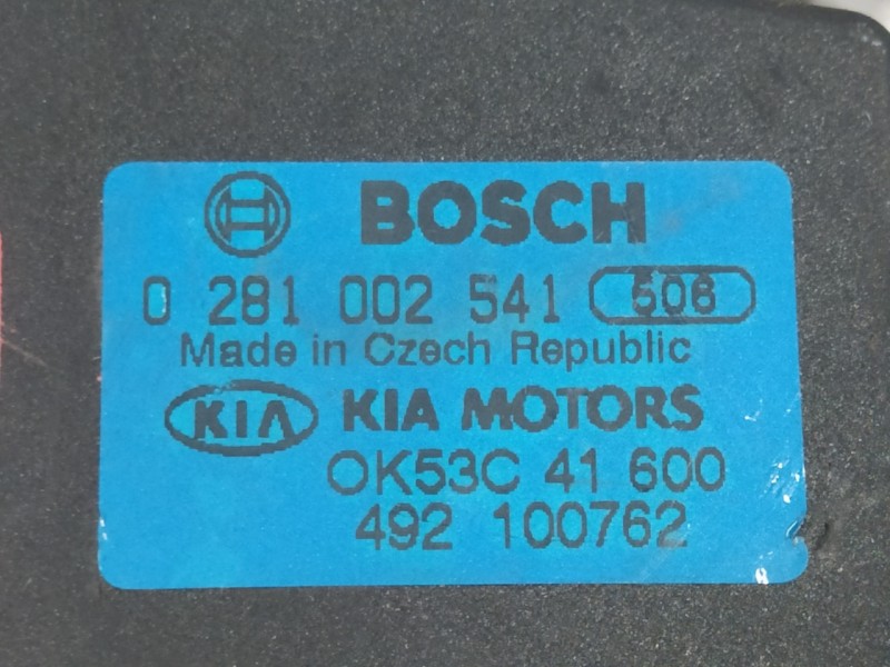 Recambio de potenciometro pedal para kia carnival ii 2.9 crdi cat referencia OEM IAM 0281002541 0K53C41600 OK53C41600