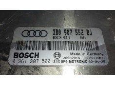 Recambio de centralita motor uce para audi a6 berlina (4b2) 2.4 v6 30v cat (bdv) referencia OEM IAM 0261207500 ME71 3B0907552BJ 2