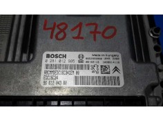 Recambio de centralita motor uce para citroën c4 berlina exclusive referencia OEM IAM 0281012985 EDC16C34 9661204380 2