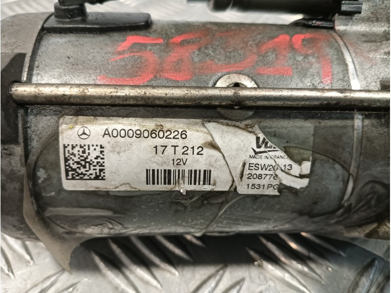 Recambio de motor arranque para mercedes-benz vito mixto (447) referencia OEM IAM A0009060226  ESW2013