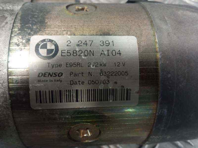 Recambio de motor arranque para bmw x5 (e53) referencia OEM IAM 63222005 E5820NAI04 2247391
