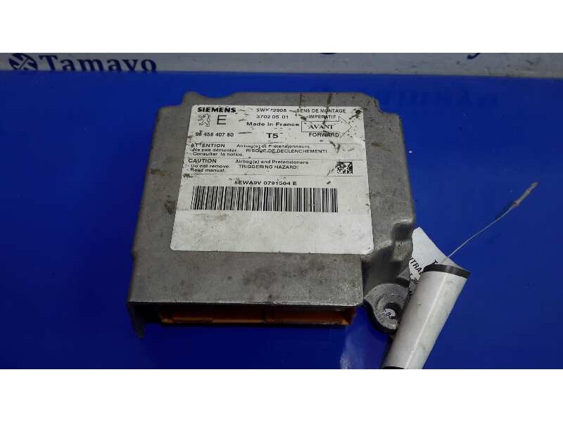 Recambio de centralita airbag para peugeot 307 (s1) referencia OEM IAM 5WK42908  9645840780