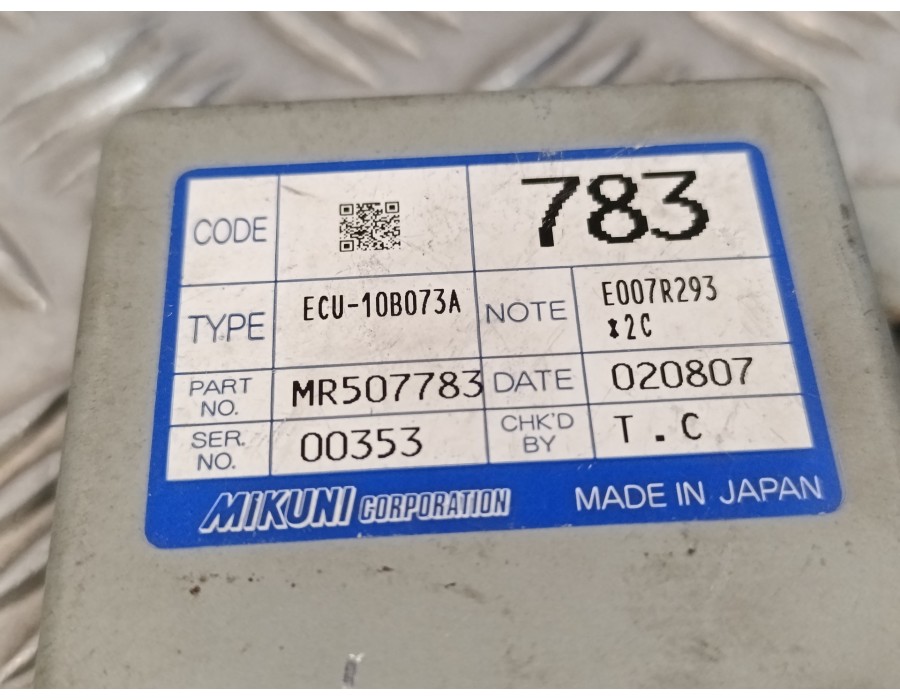 Recambio de modulo electronico para mitsubishi montero pinin (h60/h70) 2.0 gdi cat referencia OEM IAM MR507783  ECU10B073A