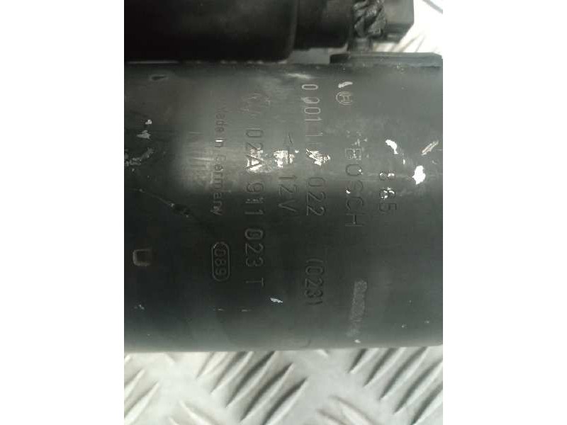 Recambio de motor arranque para audi a3 (8l) referencia OEM IAM 02A911023T  0001107022