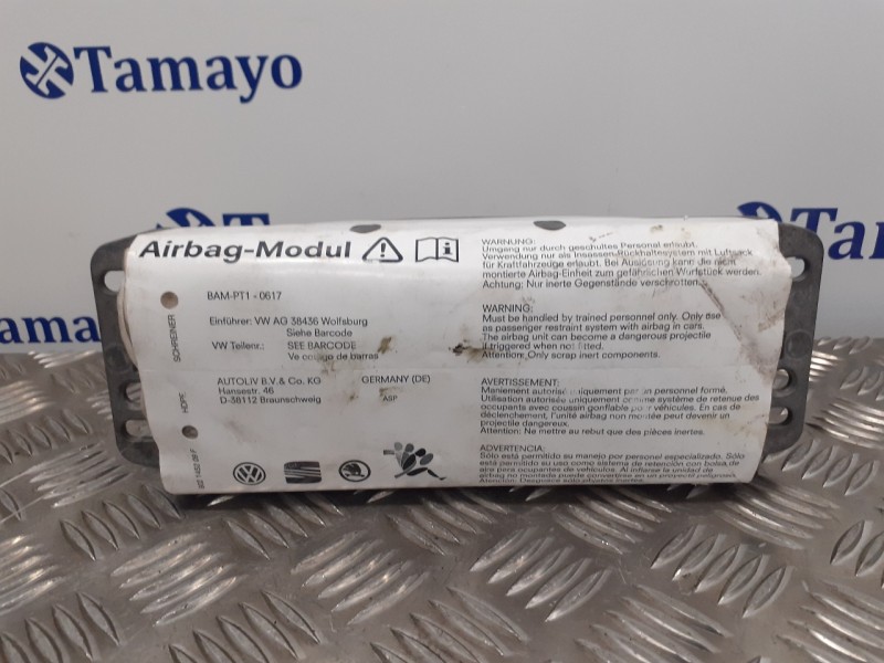 Recambio de airbag delantero derecho para volkswagen jetta (1k2) 1.9 tdi referencia OEM IAM 1K0880204K  