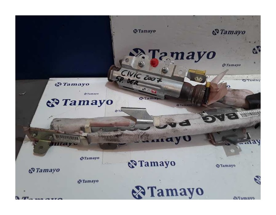 Recambio de airbag cortina delantero derecho para honda civic lim.4 (fd) referencia OEM IAM 78850SMRG822M1  