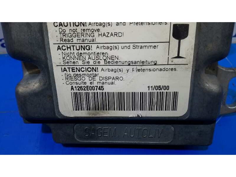 Recambio de centralita airbag para renault megane i coupe fase 2 (da..) 1.6 referencia OEM IAM 550803600  7700437477C