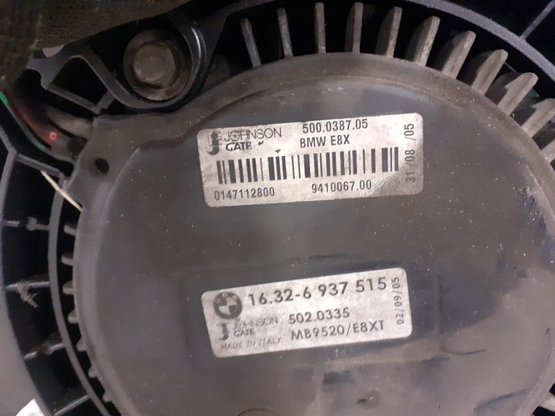Recambio de electroventilador para bmw serie 1 berlina (e81/e87) referencia OEM IAM 16326937515  5020335