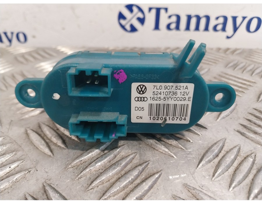 Recambio de resistencia calefaccion para audi q7 (4l) 3.0 v6 24v tdi referencia OEM IAM 7L0907521A 16255YY0029 52410736