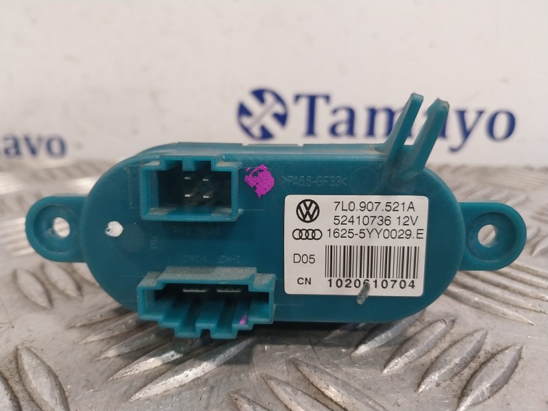 Recambio de resistencia calefaccion para audi q7 (4l) 3.0 v6 24v tdi referencia OEM IAM 7L0907521A 16255YY0029 52410736
