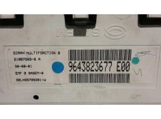 Recambio de pantalla / mando multifuncion para citroën xsara berlina 1.6 16v cat (nfu / tu5jp4) referencia OEM IAM 9643823677  2 2