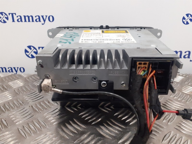 Recambio de sistema audio / radio cd para volkswagen polo (6r1) 1.4 fsi referencia OEM IAM 5M0035156B  