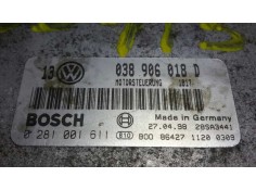 Recambio de centralita motor uce para volkswagen golf iv berlina (1j1) 1.9 tdi referencia OEM IAM 0281001611 28SA3441 038906018D 2