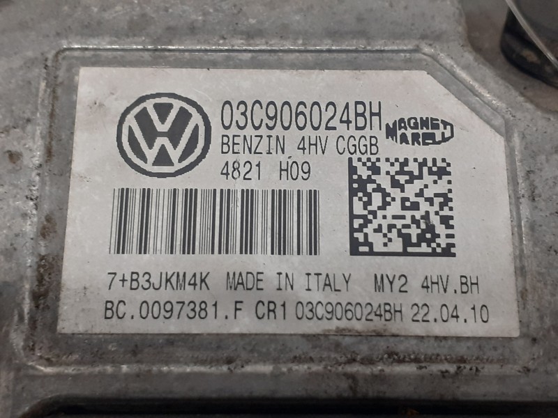 Recambio de centralita motor uce para volkswagen polo (6r1) 1.4 fsi referencia OEM IAM 03C906024BH  
