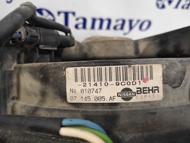 Recambio de electroventilador para nissan vanette cargo (hc23) 2.3 diesel referencia OEM IAM 214109C0D1  07145005AF