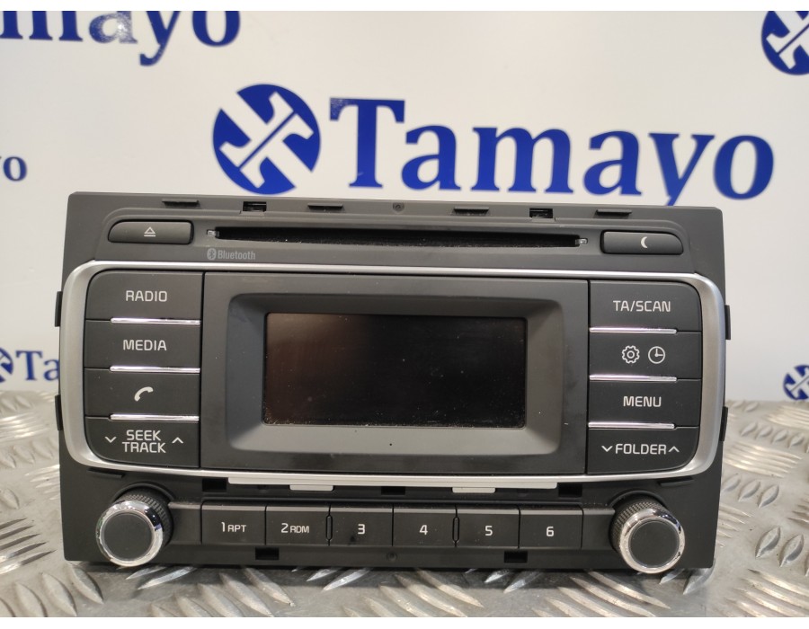 Recambio de sistema audio / radio cd para kia rio 1.2 cat referencia OEM IAM 961701W770CA  61014035