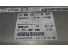 Recambio de centralita abs para mercedes-benz clase e (w210) berlina diesel 2.2 cdi cat referencia OEM IAM 0315450732Q02  026510 2