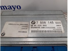 Recambio de centralita cambio automatico para bmw serie 3 berlina (e46) 2.0 16v diesel cat referencia OEM IAM 7508145 5WK33502AG 2