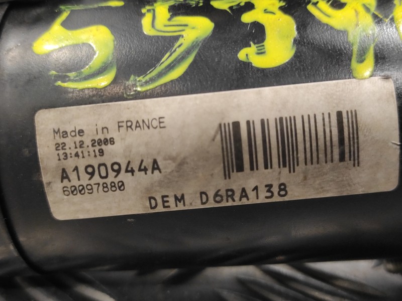 Recambio de motor arranque para fiat stilo (192) 1.6 16v dynamic referencia OEM IAM A190944A  